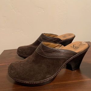 Söft Suede Mules